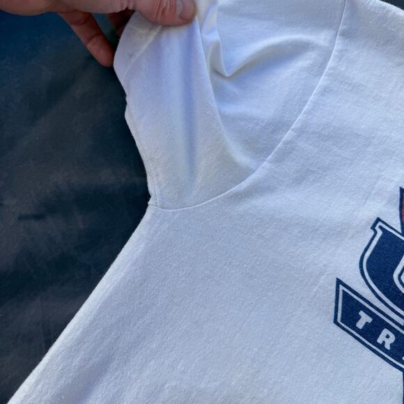 Vintage 2003 Team USA Track and Field High Altitude Running Camp White Sz Medium - Picture 6 of 8